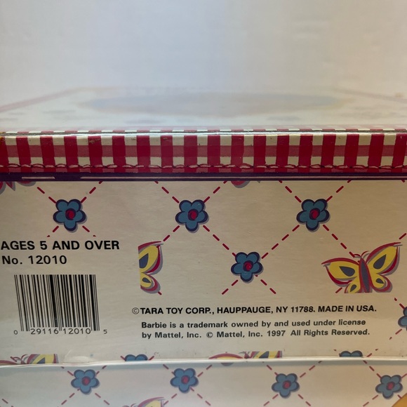 Vintage 1997 Barbie Fashion Doll Carrying Case by Tara Toys Mattel - Picture 7 of 12